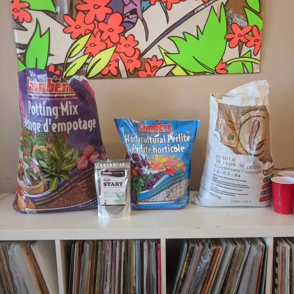 cannabis soil mix ingredients
