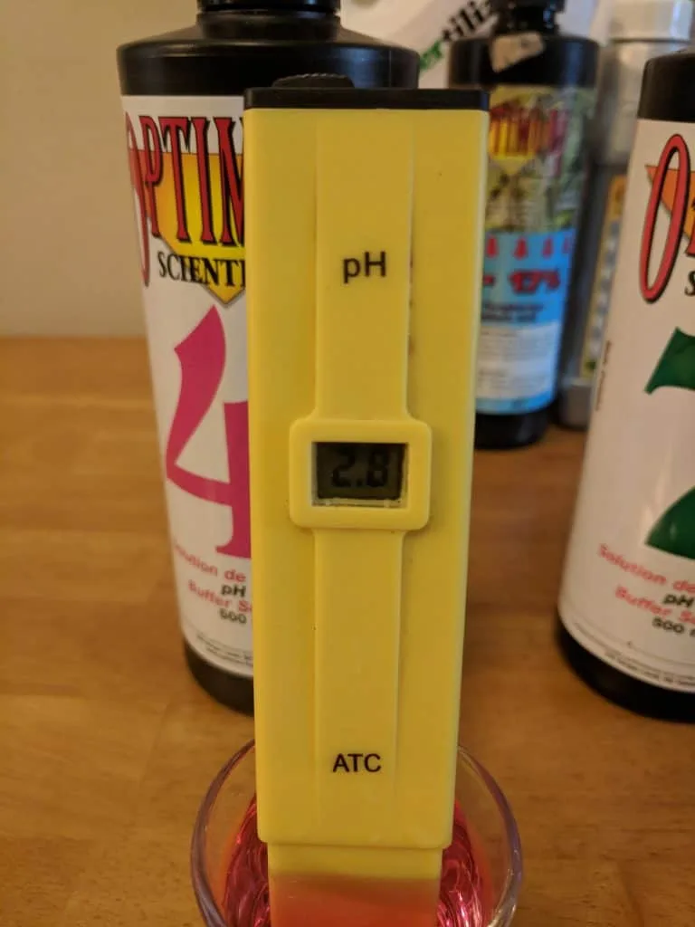 Incorrect pH reading