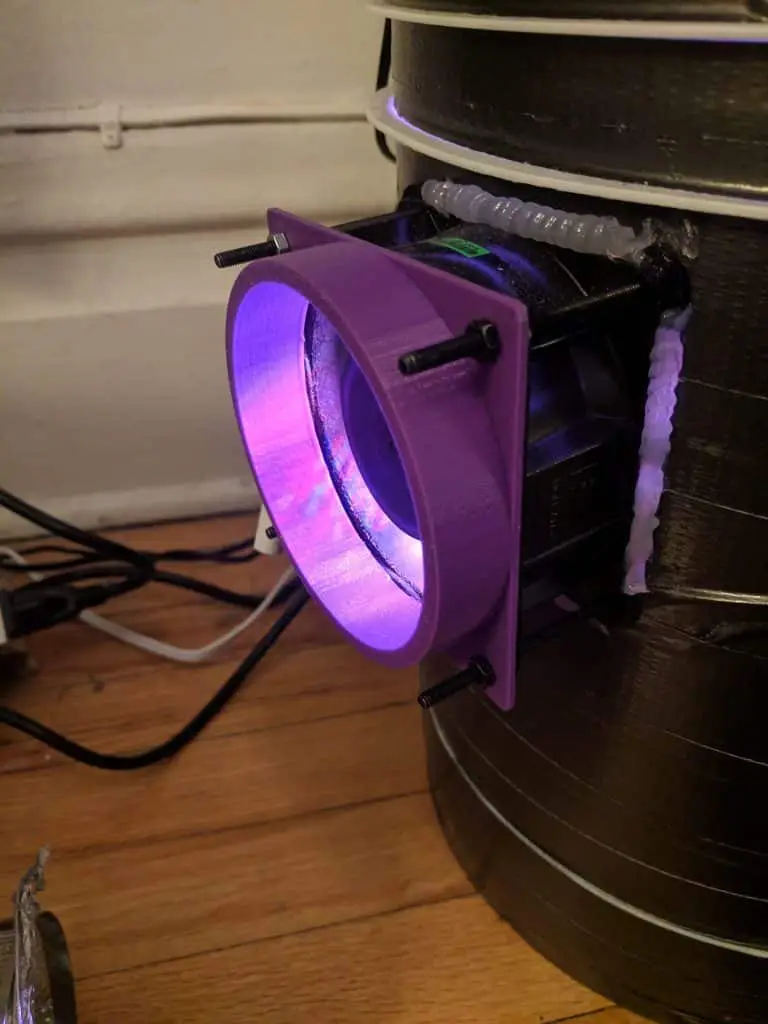 3d printed fan adapter