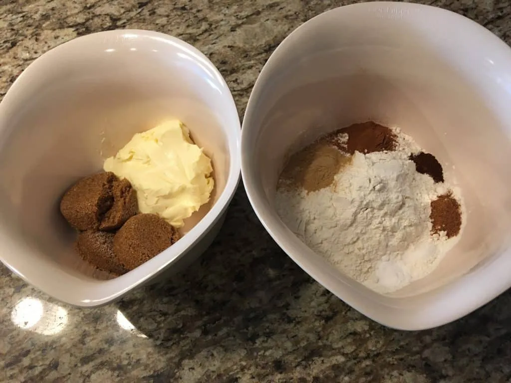 wet ingredients and dry ingredients