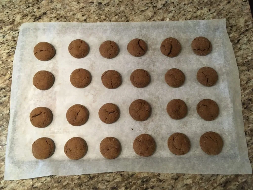 Baked cannabis molasses cookies