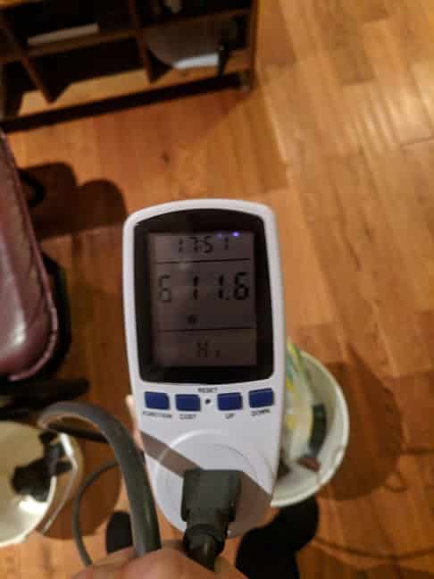 Space Bucket Wattage