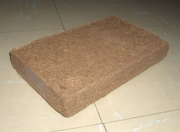 brick of coco coir for growing weed