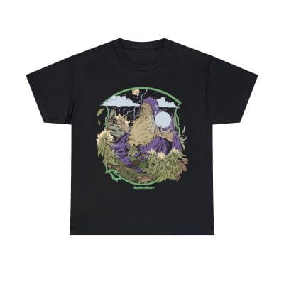 Weed Wizard Black T-Shirt