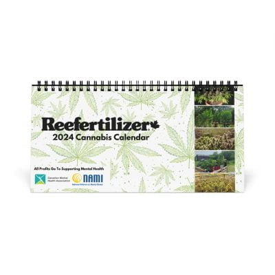 2024 Reefertilizer Desk Calendar For Mental Health
