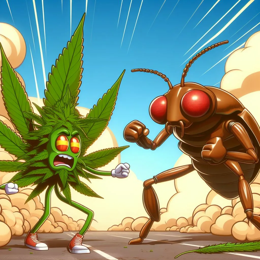 weed fighting bug