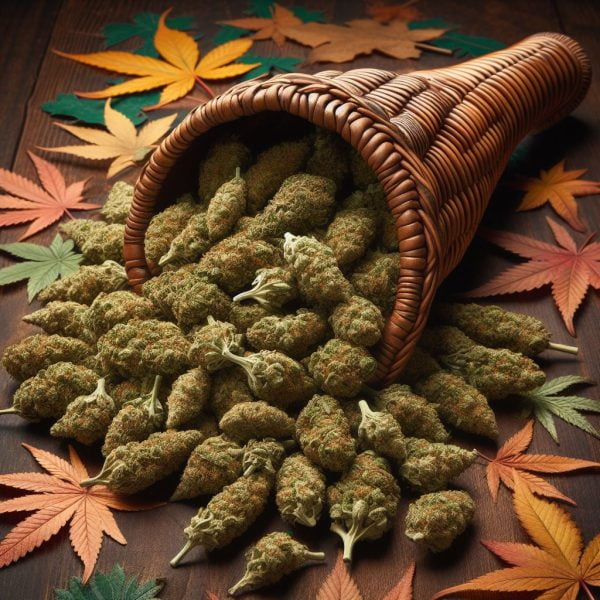 corne d'abondance du cannabis