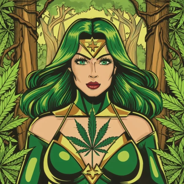cannabis lady
