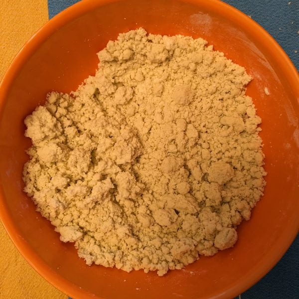 powder mixed with cannabis oil