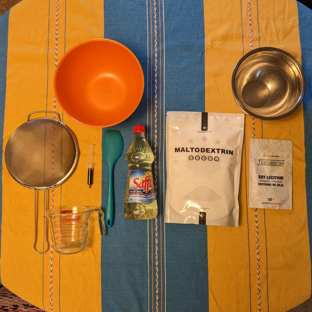 tools for making water soluble cannabis oil