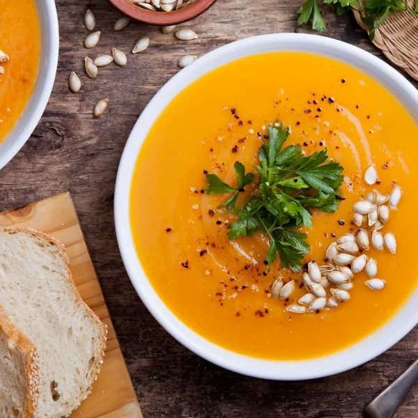 cannabis pumpkin soup