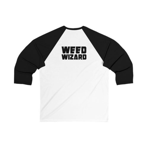 Weed Wizard Unisex Baseball Tee - Image 2